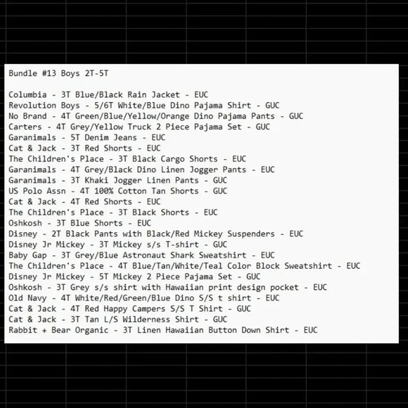 Boys Clothing Lot 23 Pc Size 2T-5T Dinosaur Mickey Mouse Outfits - Picture 2 of 9